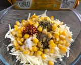 A picture of step 3 of Cheesy Sweet Corn Crackers.