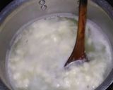 A picture of step 5 of Cottege cheese.