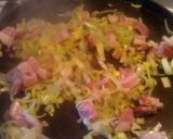 A picture of step 2 of egg veggie casserole.
