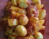 Foto langkah ke 3 dari resep 🍒 Balado kentang telor.