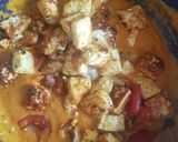 A picture of step 8 of Paneer tikka masala.