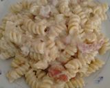Foto del paso 4 de la receta: Tirabuzón con panceta y queso crema