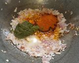 A picture of step 2 of Chicken khimaToast Sandwich.