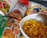 स्वीट कॉर्न चाट(sweet corn chaat recipe in hindi) रेसिपी चरण 4 फोटो