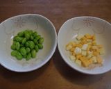 A picture of step 1 of Edamame & Cheese Pain Rustique.