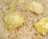 A picture of step 7 of Golden Ratio Mentsuyu Chestnut Rice.