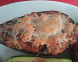 Foto del paso 5 de la receta: Berenjenas rellenas de carne