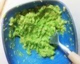 A picture of step 3 of Creamy Pasta with Shrimp and Avocado.