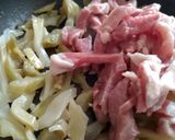 榨菜肉絲飯塔的食譜步驟4照片