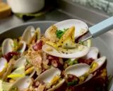 รูปขั้นตอนการทำที่ 9 ของ Paella ข้าวกระทะทะเลแบบสเปน