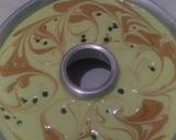 Foto langkah ke 6 dari resep Pandan marmer cake putih telur lembut.
