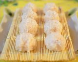 A picture of step 6 of Chewy & Fluffy Nagaimo Tarako Dimsum Dumplings.