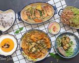 Hình bước làm 8 của món Cơm nhà nhiều món ăn ngon