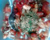 A picture of step 11 of Bruchetta Salad.