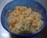 A picture of step 2 of An Easy Feast! Salmon Tartar Sauce Pie.
