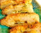 A picture of step 4 of Fluffy Chikuwa Isobe Age Fritters with Aonori Seaweed.