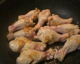 A picture of step 4 of Simple Simmered Chicken Drumsticks, Daikon Radish & Eggs.