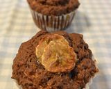 A picture of step 5 of Healthy Macrobiotic-Style Banana Muffins.
