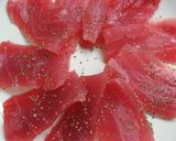 A picture of step 2 of My Family's Carpaccio Sauce.