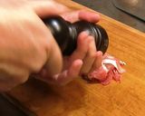 A picture of step 1 of Seafood Chow Mein.