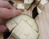 Foto del passaggio 2 della ricetta GNOCCHI DI MELANZANA COTTI NEL SUGO DI POMODORO E BASILICO 😋🍆