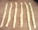 A picture of step 8 of Hefezopf (German Bread).