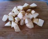 A picture of step 1 of Garlic and Herb Roasted Potatoes.