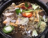 Une image de l'étape 3 de Bouillon de crevettes sauvages aux légumes et romarin (anti gaspi).
