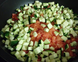 Foto del paso 8 de la receta: Pollo y patatas fritas con pisto