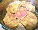 A picture of step 4 of Ginger Pork.
