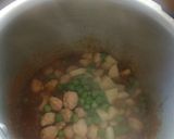 A picture of step 3 of Soya pulav.