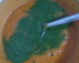 A picture of step 5 of Palak paneer ki sabji.