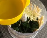 A picture of step 4 of Basil Pesto Pasta.
