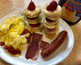 Foto langkah ke 5 dari resep Sarapan ala fast food restaurant.