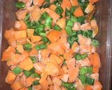 A picture of step 6 of Veg Macaroni with sausage.