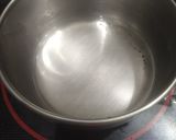 A picture of step 1 of Masala chai.