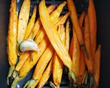 Möhren/Karotten im Airfryer garen🥕 Rezeptschritt 3 Foto