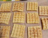 Házilag készült gofri pudingkrémmel és gyümölcsökkel 1290 recept fázis 8 fotója