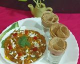 A picture of step 5 of Paneer Bhurji.