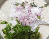 Leftover rice uttapam. recipe step 2 photo