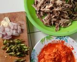 Foto langkah ke 1 dari resep Tongkol suir pedas manis.