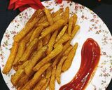 मसाला फ्रेंच फ्राइज़ (Masala French Fries recipe in Hindi) रेसिपी चरण 5 फोटो