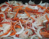 Foto del paso 3 de la receta: Filet de merluza al horno con vegetales