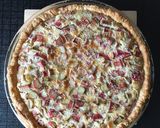 A picture of step 4 of Rhubarb Tart.