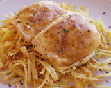 Foto del paso 8 de la receta: Bacalao gratinado con mayonesa de su pil pil y patatas paja