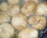 A picture of step 3 of Plantain puff puff.