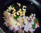 A picture of step 1 of Shahi Paneer Angara.