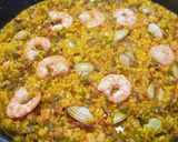 Foto del paso 9 de la receta: Arroz con Almejas, Langostinos y Calamares
