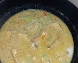 Foto langkah ke 3 dari resep Gulai Labu Parang dan Tahu Dengan Bumbu Instan.