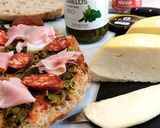 Foto del paso 3 de la receta: Torta Gallega de Lacón con Grelos